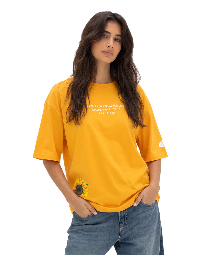 Follow The Sun Boxy-Fit T-Shirt For Women