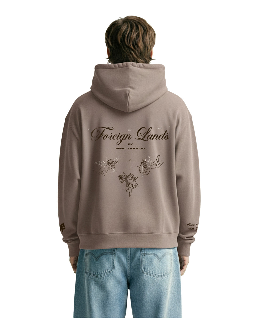 Foreign Lands Boxy-Fit Hoodie
