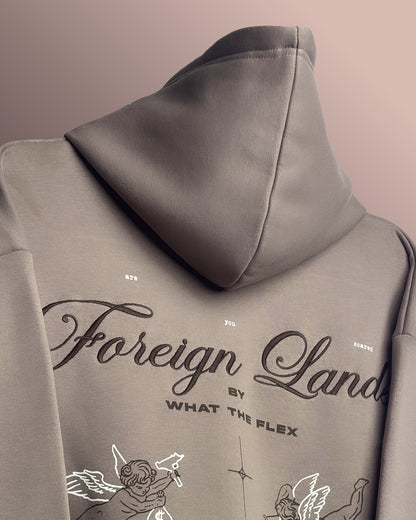 Foreign Lands Boxy-Fit Hoodie