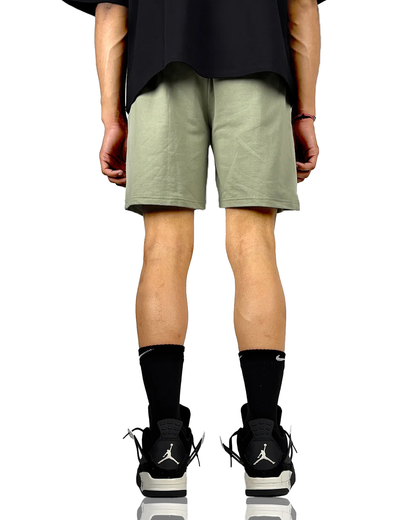 Frontcut Sage Cotton Shorts