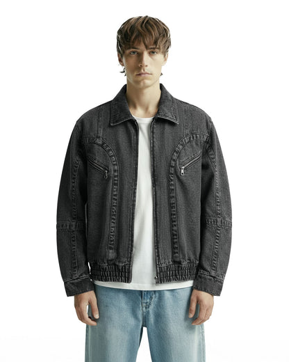 OVERDRIVE WASHED DENIM JACKET