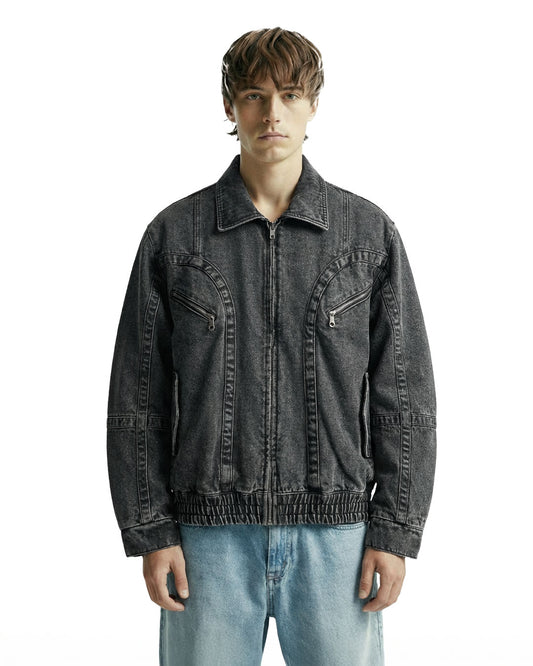 OVERDRIVE WASHED DENIM JACKET