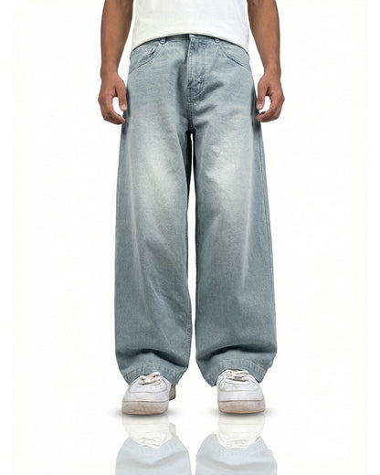 Frost Blue Baggy Jeans