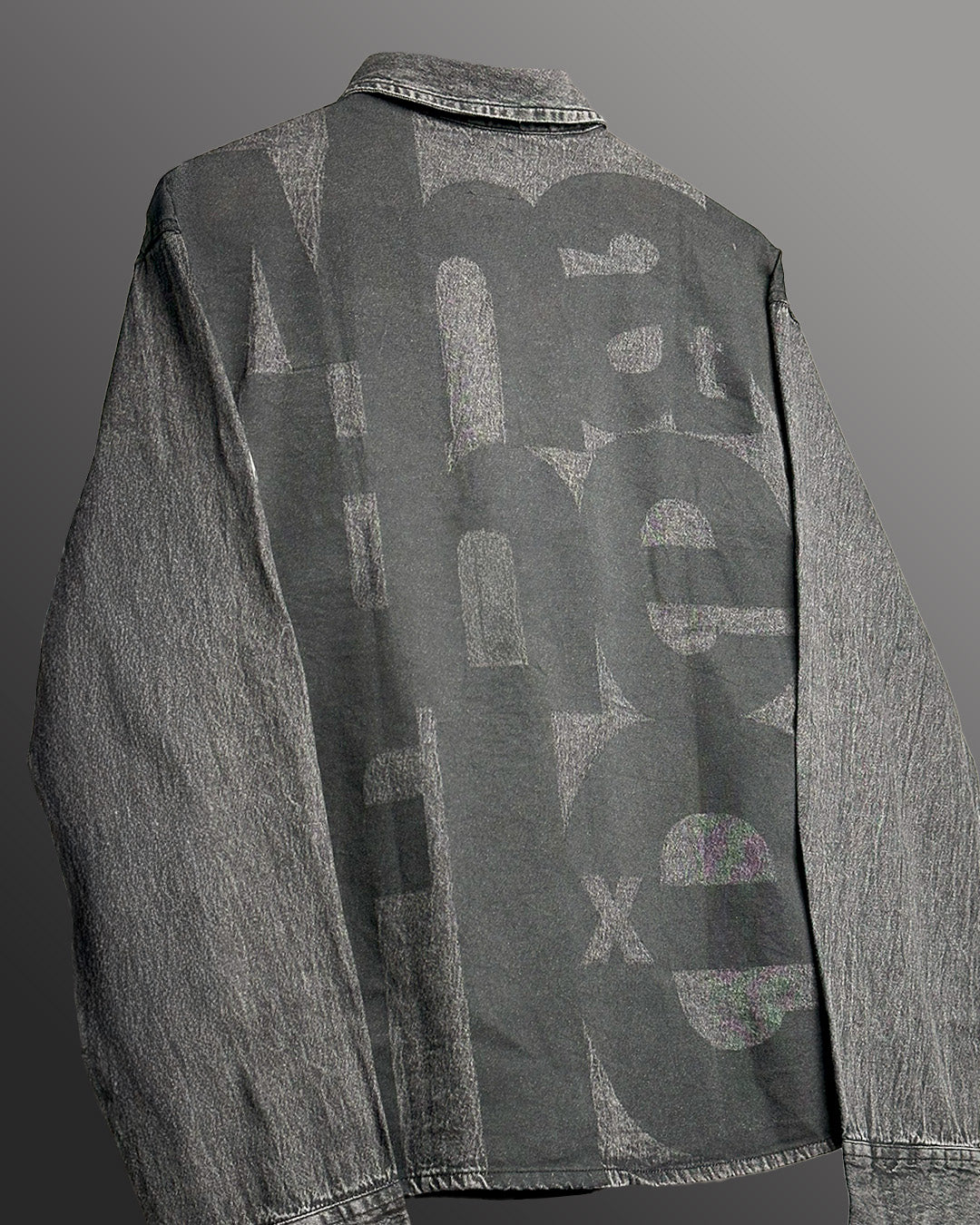 Flex Star Black Denim Shirt