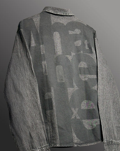 Flex Star Black Denim Shirt