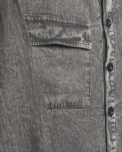 Flex Star Black Denim Shirt