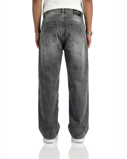 Ghost Grey Straight Cut Jeans