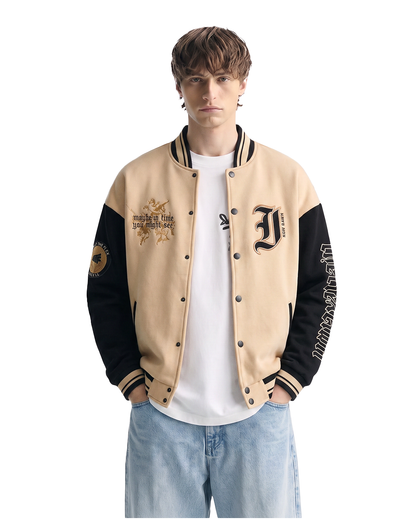 Goat Brown Varsity Jacket