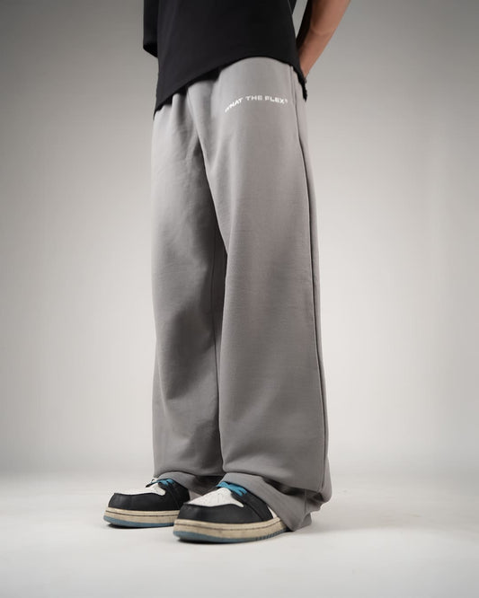 Grey Essential Cotton Pants