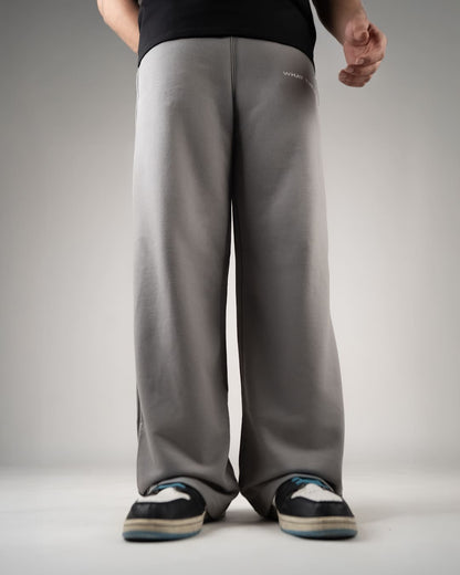 Grey Essential Cotton Pants