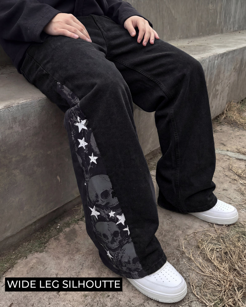 Hell Shell Baggy Jeans