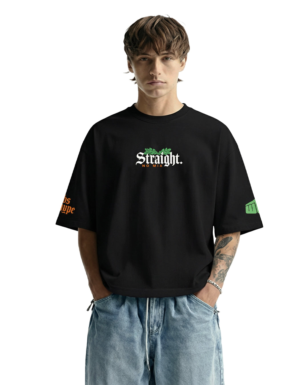 BUY Herbs And Fire Boxy-Fit T-shirt – WHAT THE FLEX