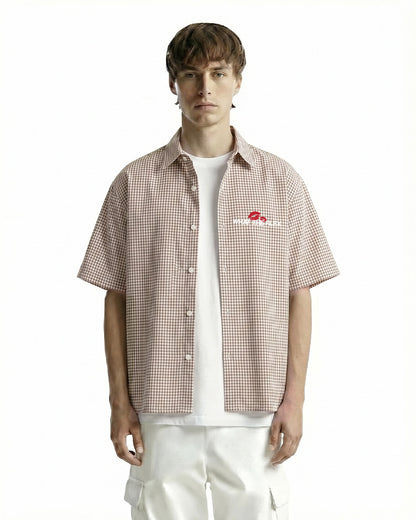 Home Half Sleeves Checks Shirt