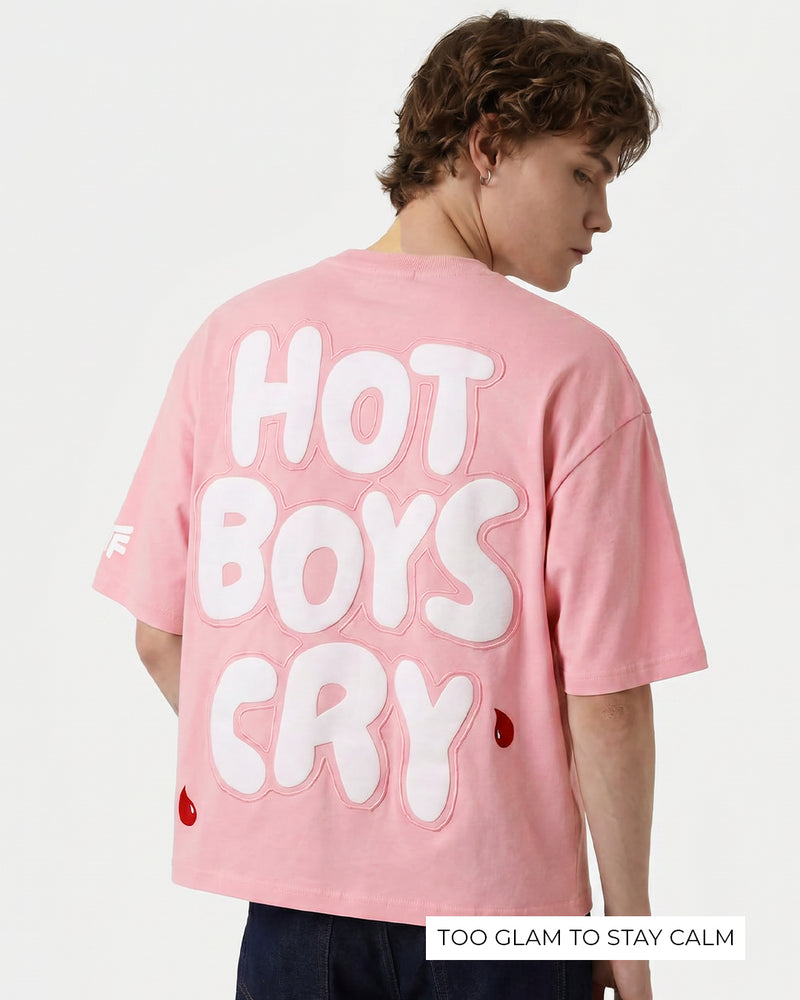 Hot Boys Cry Boxy-Fit T-shirt