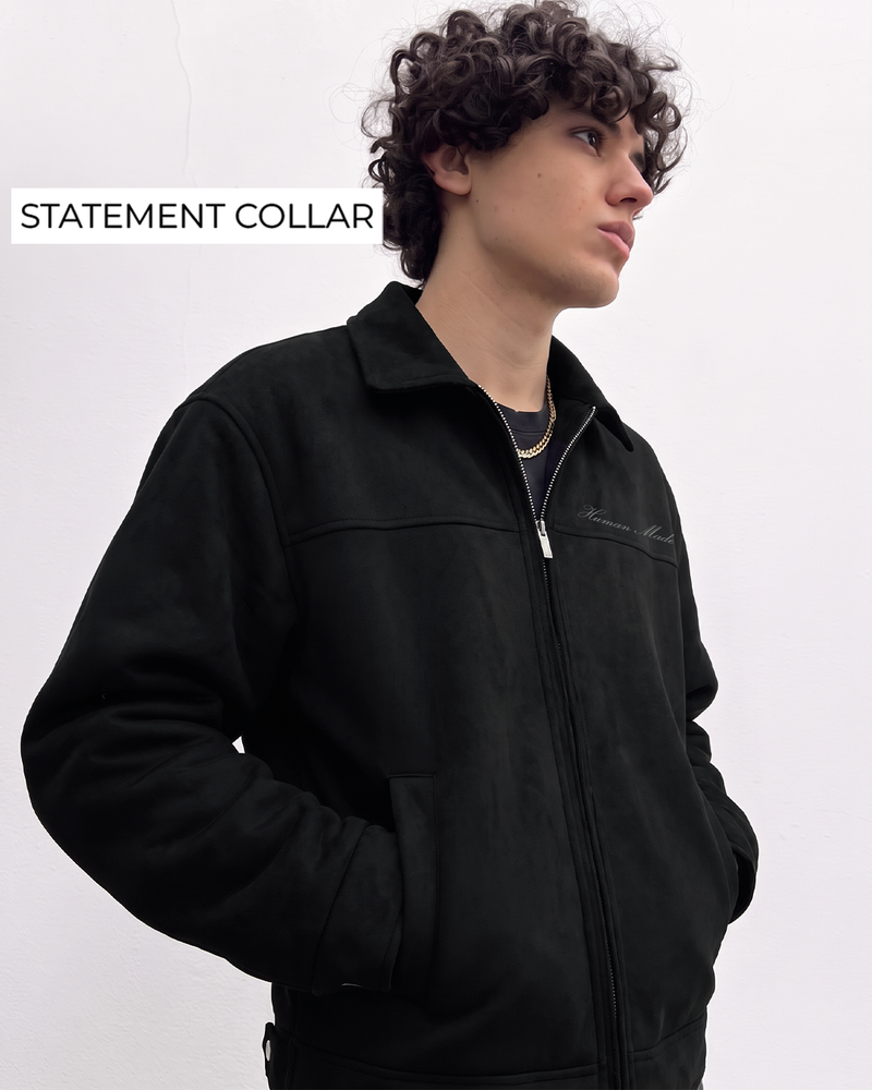 Human Made Black Suede Jacket