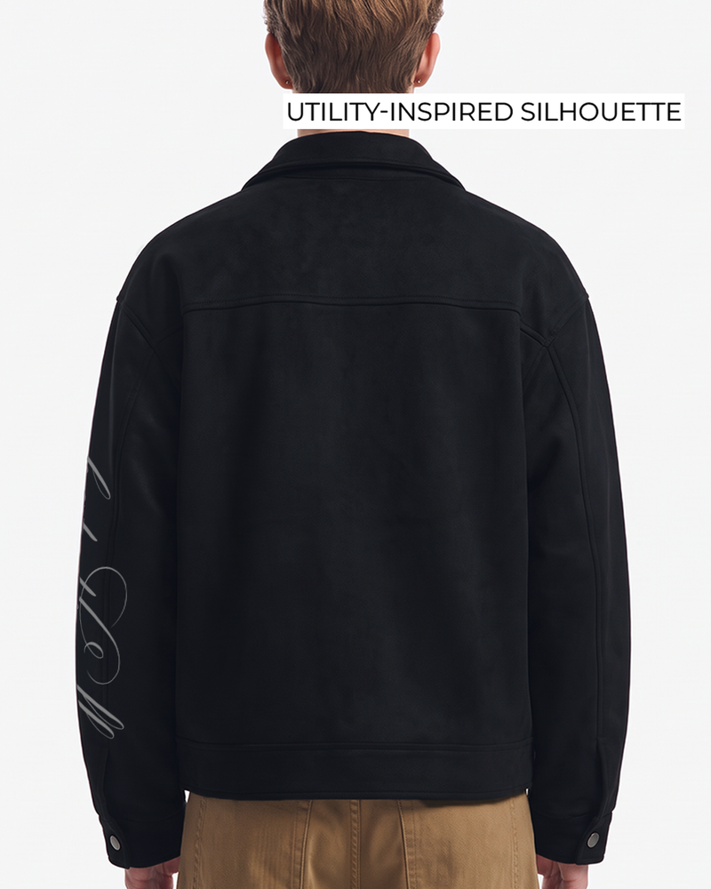 Human Made Black Suede Jacket