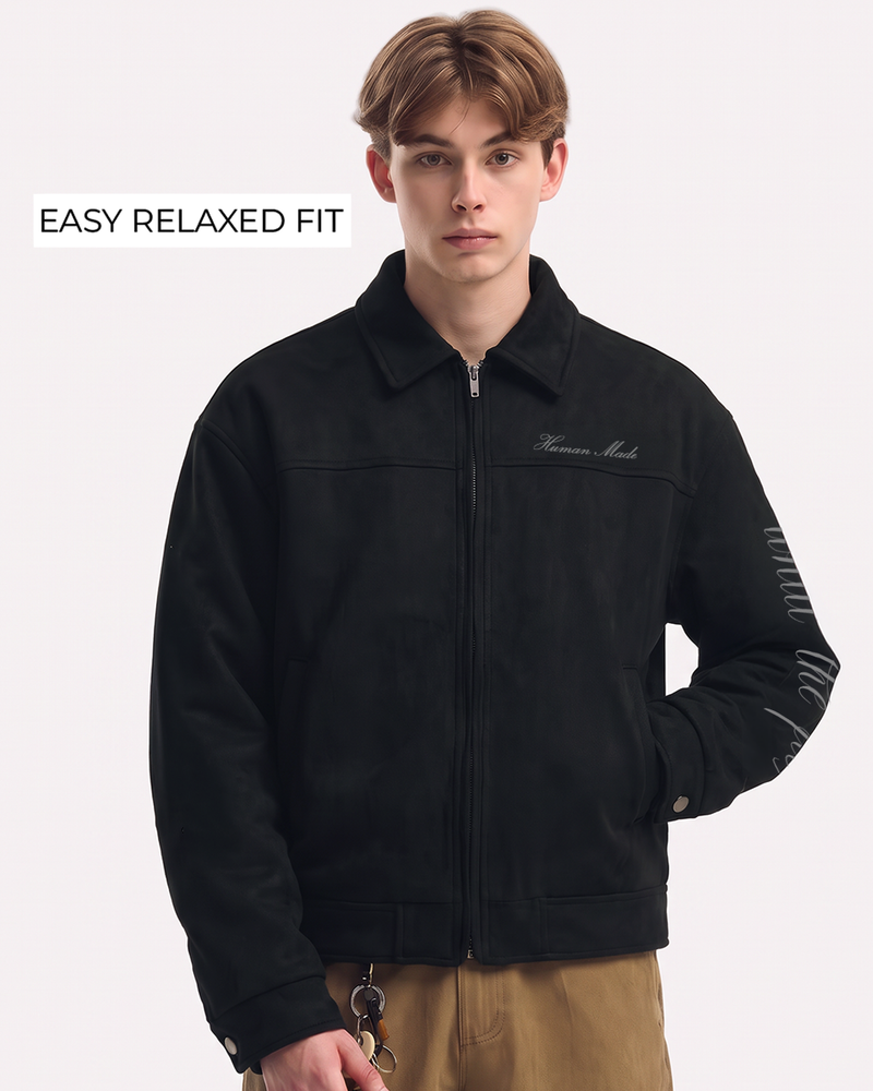 Human Made Black Suede Jacket