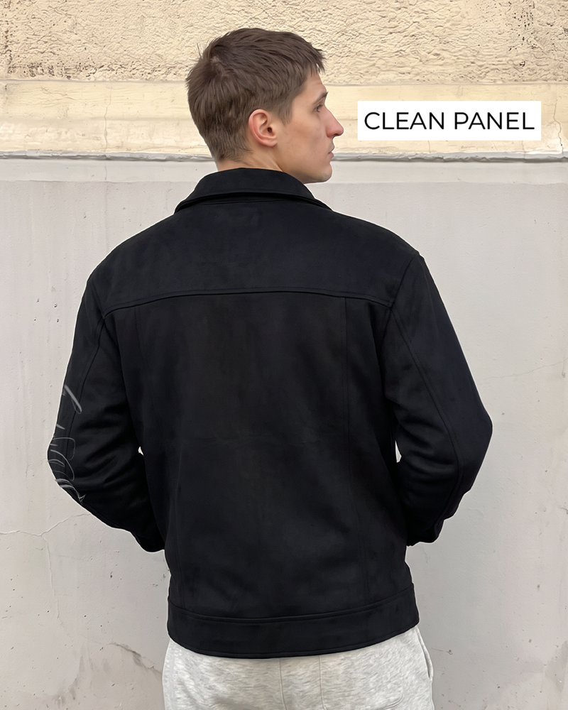 Human Made Black Suede Jacket