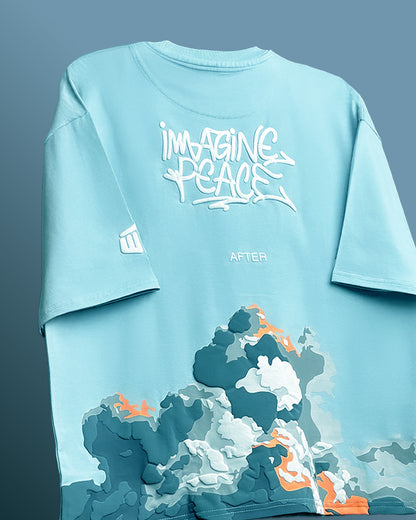 Imagine Peace Boxy-Fit T-shirt