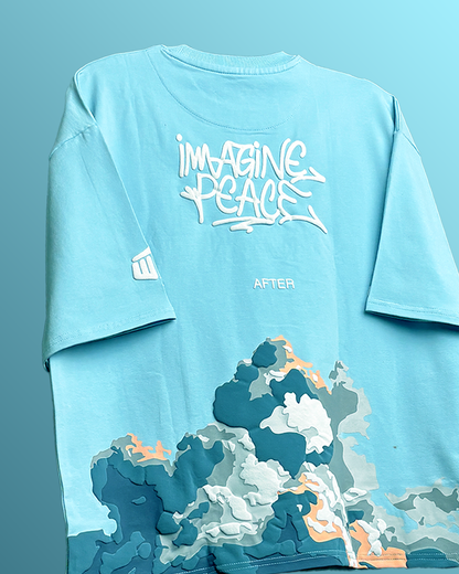 Imagine Peace Boxy-Fit T-shirt