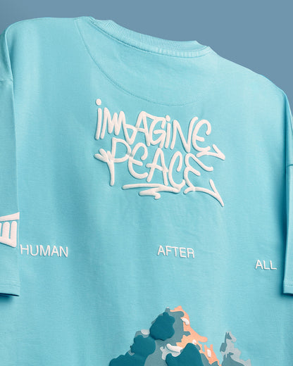 Imagine Peace Boxy-Fit T-shirt