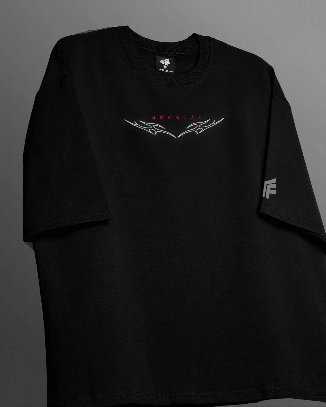 Immortal Reflective Heavyweight T-shirt – WHAT THE FLEX