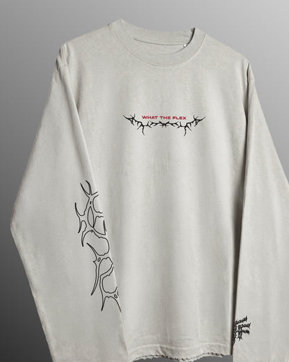 Inner Peace Full Sleeves Boxy-Fit T-shirt