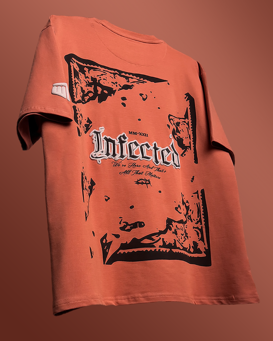 tshirt, oversized, relaxed, comfortable, summer, creative, orange