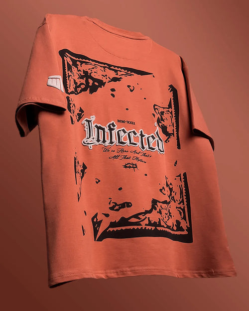 Infected Heavyweight T-shirt - WHAT THE FLEX