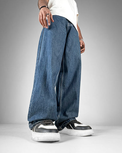 Phantom Blue Baggy Jeans