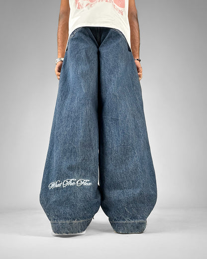 Phantom Blue Baggy Jeans