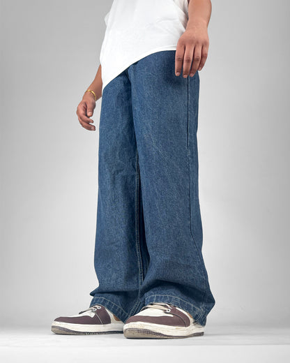 Phantom Blue Baggy Jeans