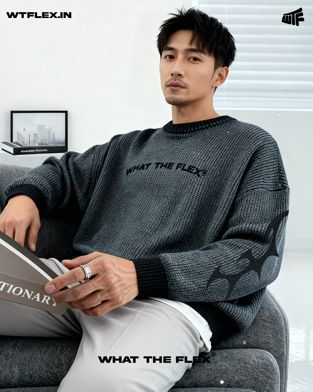 Dragon Eclipse Knit Pullover