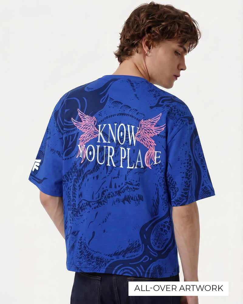 Know Your Place Boxy-Fit T-shirt