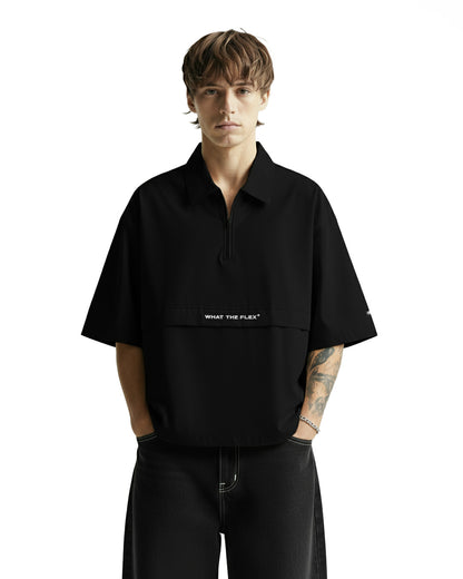 Black Locally Sourced Air Polo