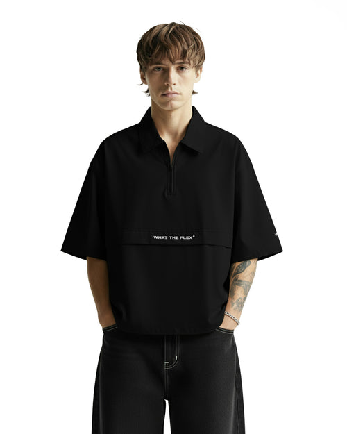 Black Locally Sourced Air Polo