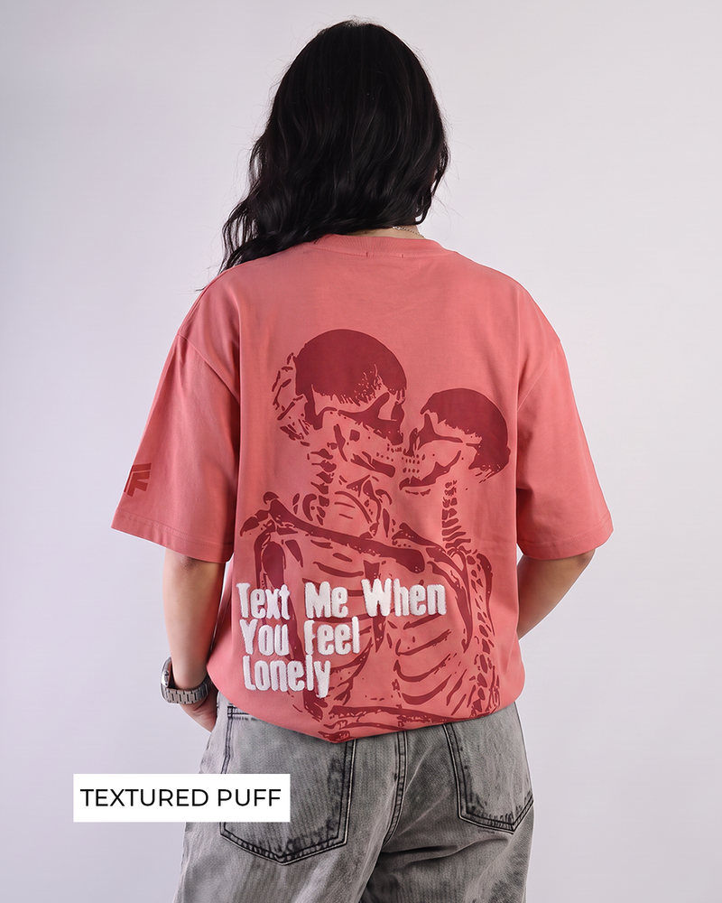 Lonely Boxy-Fit T-shirt For Women.