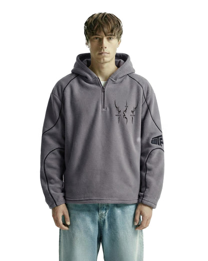 Mystery Grey Cloud Feel Hoodie
