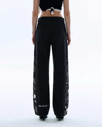 Hell Shell Baggy Jeans Women