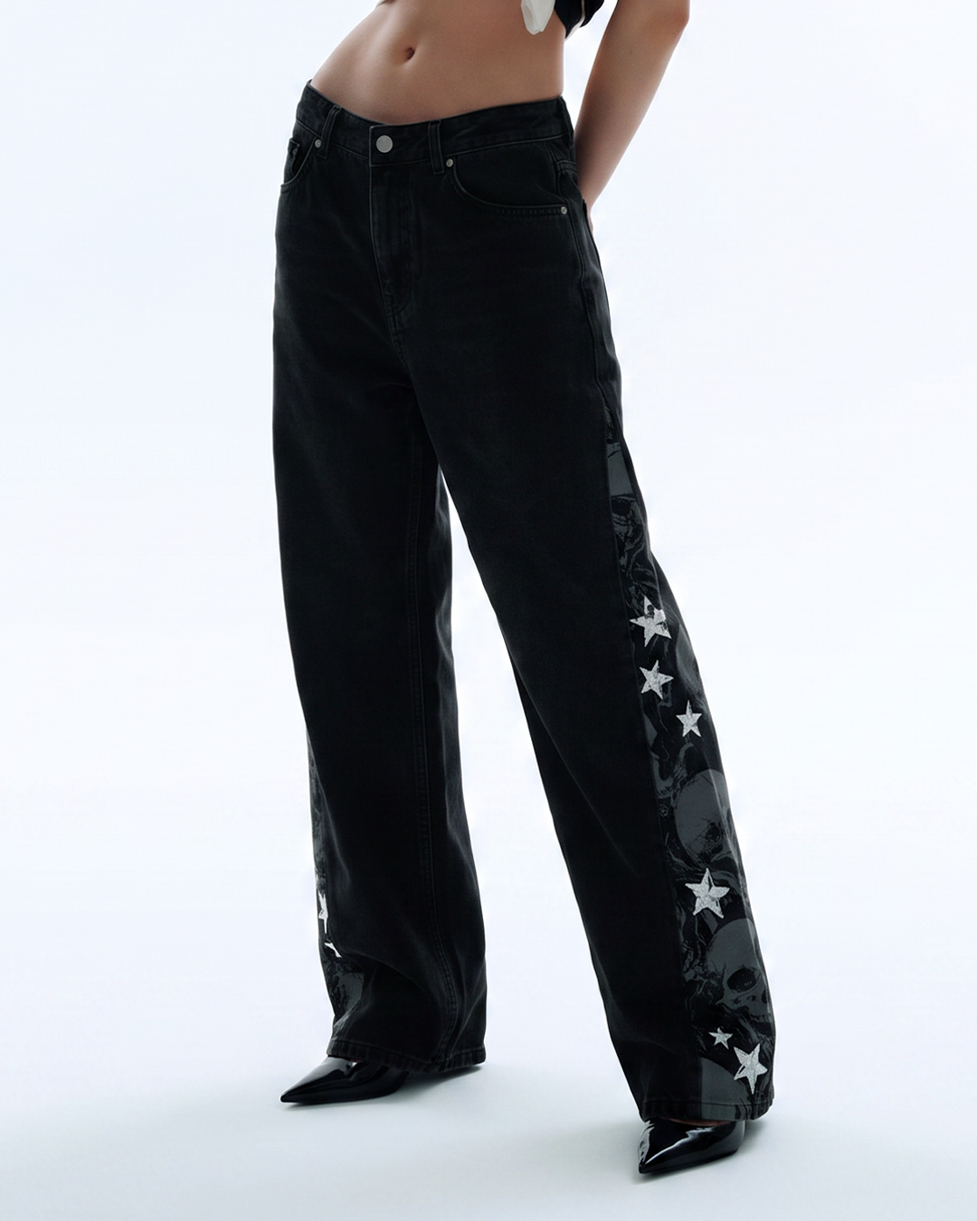 Hell Shell Baggy Jeans Women