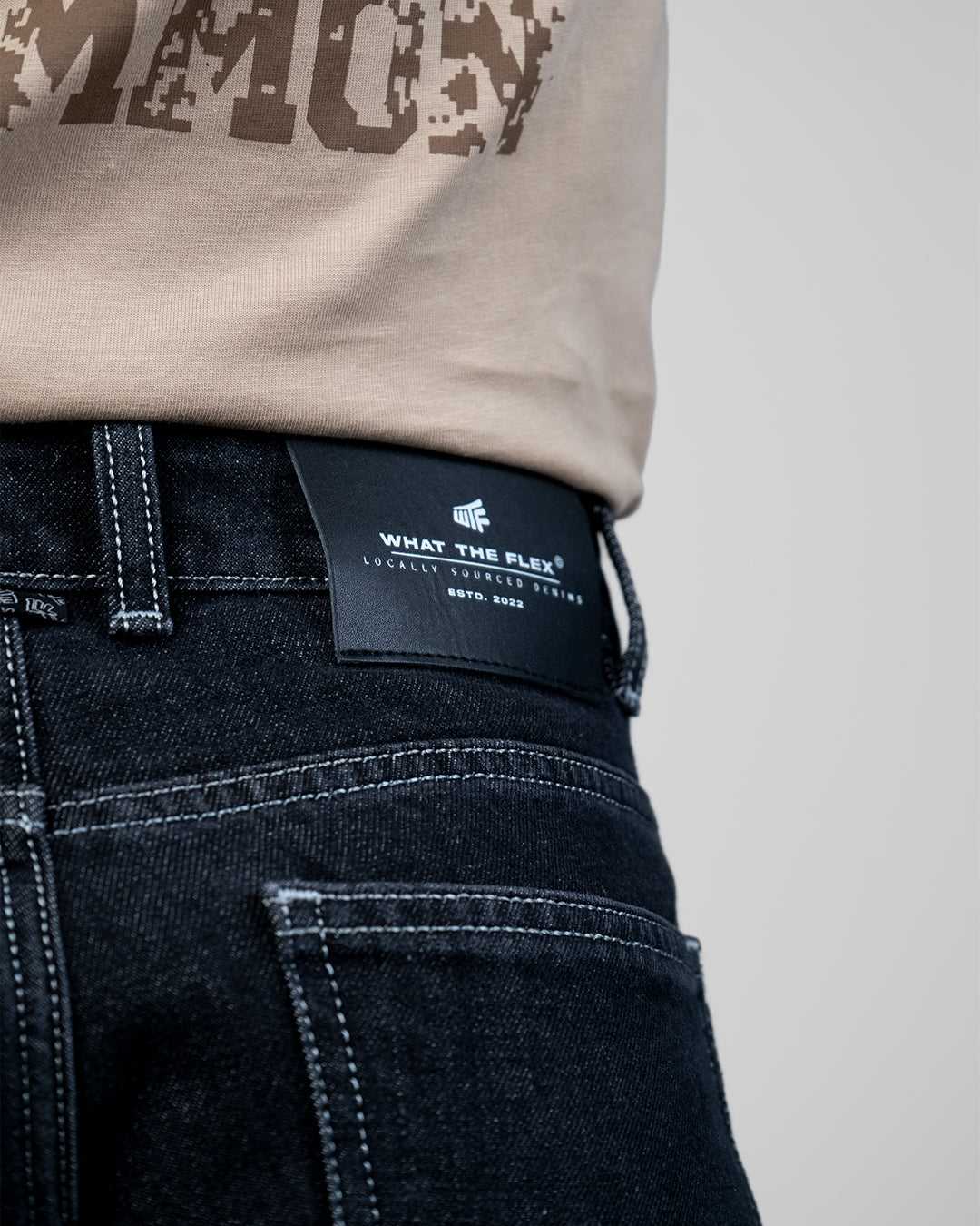 Midnight Black Baggy Jeans