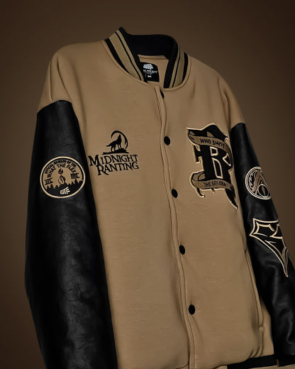 MONSTERS & FLOWERS Varsity Jacket