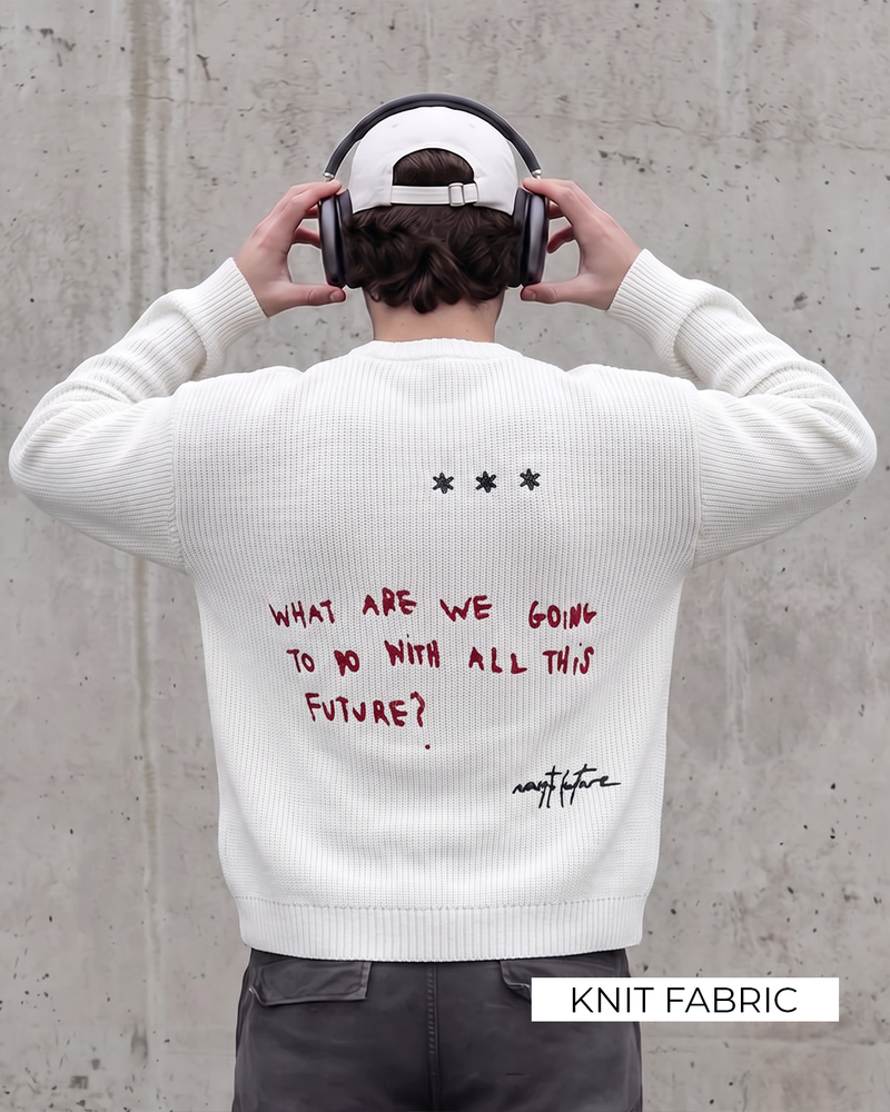 Nasty Future Full Sleeves Knit T-Shirt