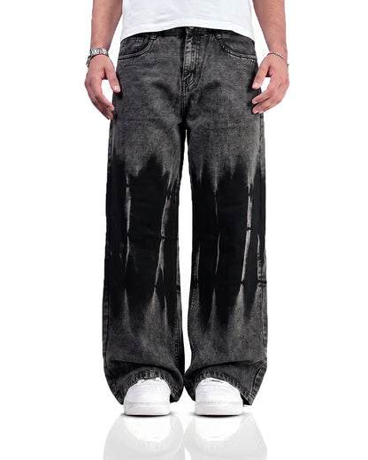 Nightmare Grey Baggy Jeans