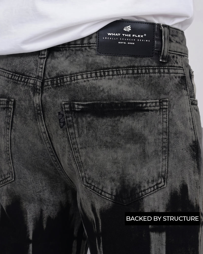 Nightmare Grey Baggy Jeans