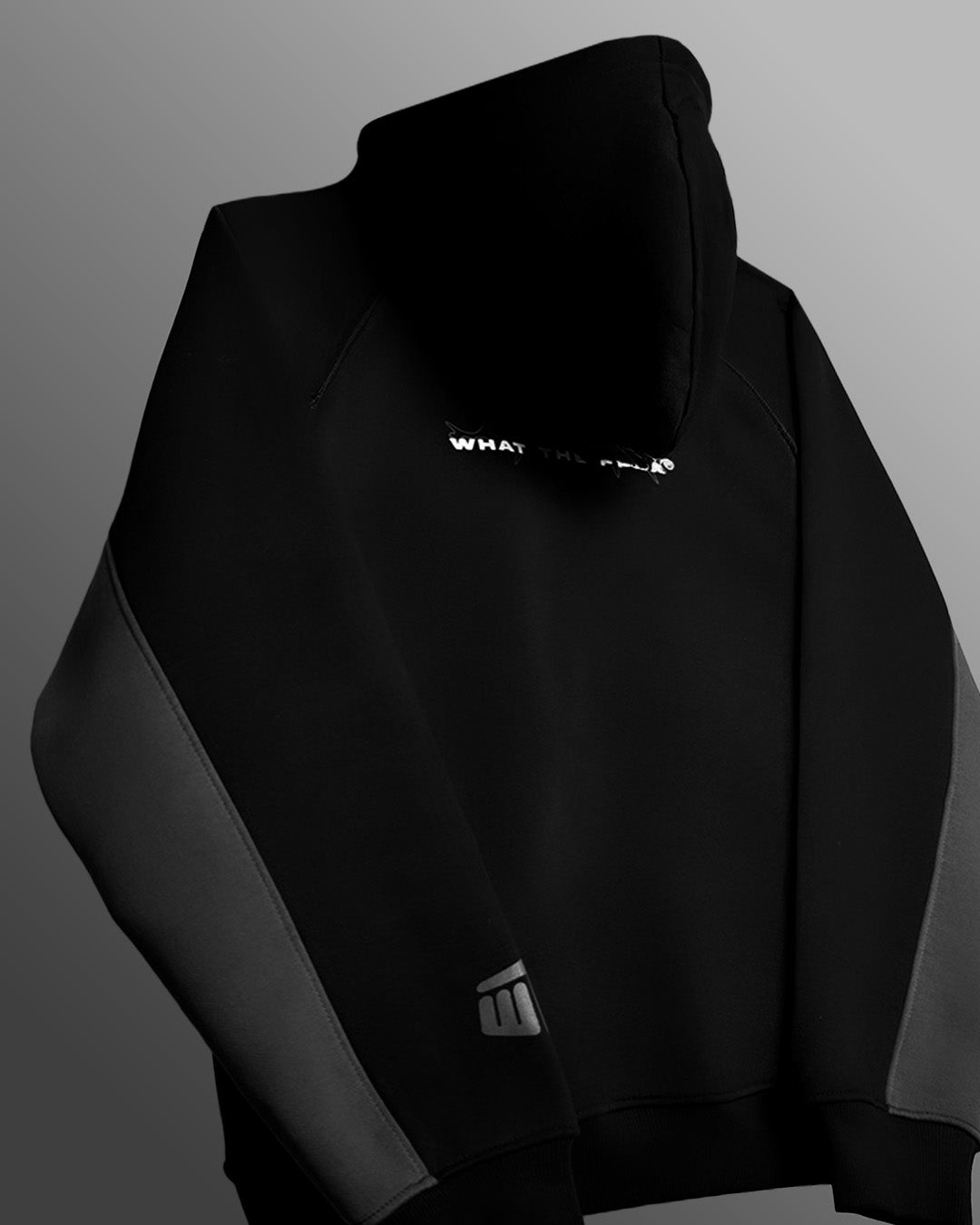 Ninja Masked Black Zipper Hoodie