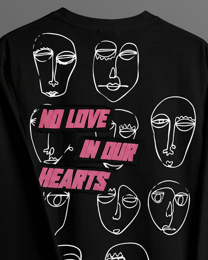 No Heart Club Full Sleeve T-shirt