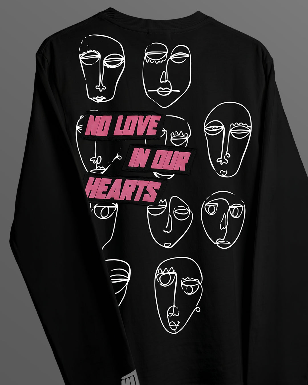 No Heart Club Full Sleeve T-shirt