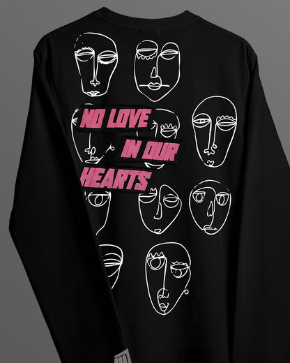 No Heart Club Full Sleeve T-shirt