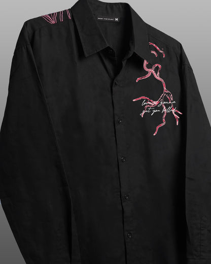 Not Again Linen Full Sleeves Shirt